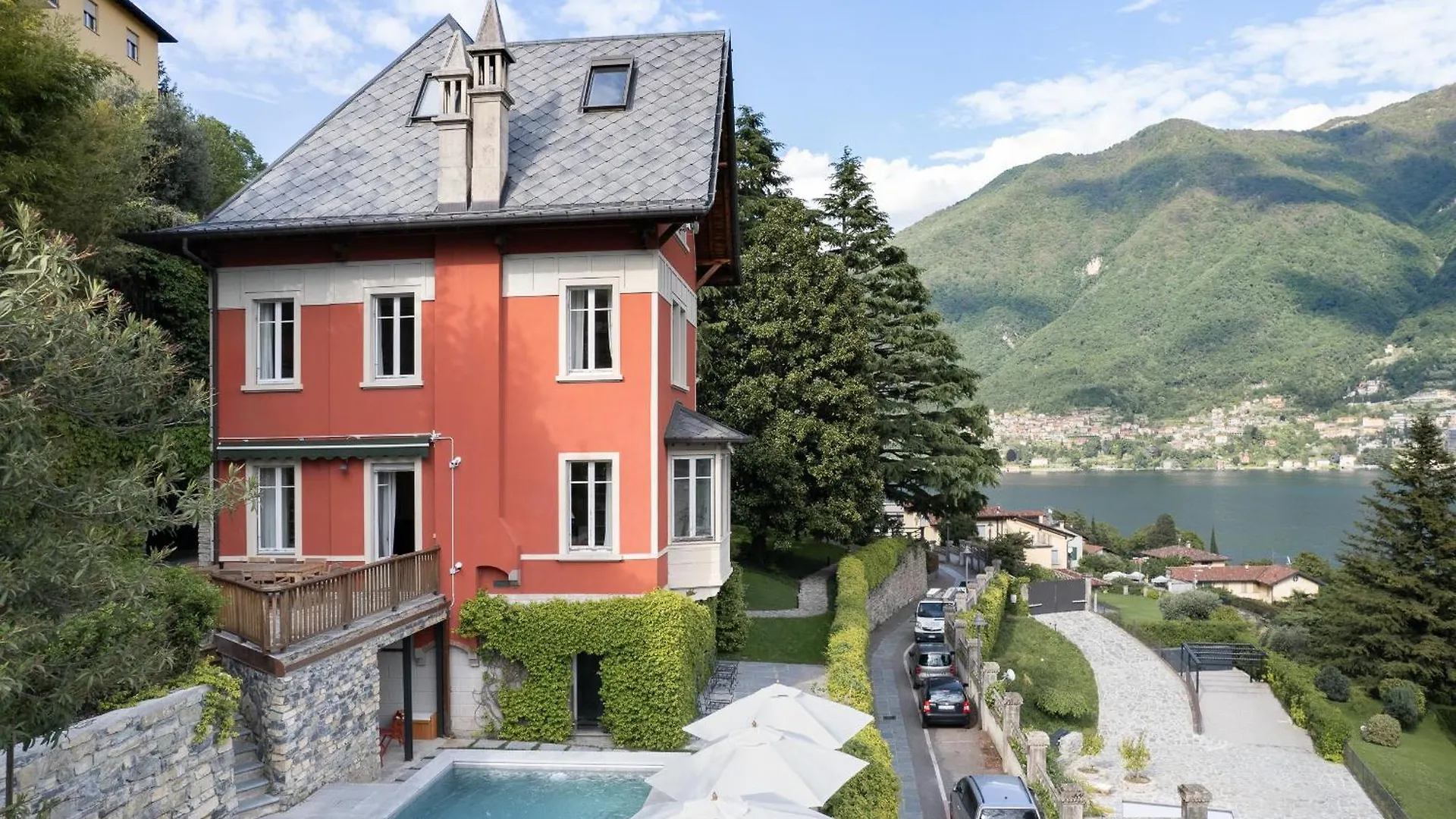Villa Magnolia - Lakeview Pool And Covered Parking Laglio